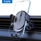 TOPK Air Vent Car Phone Holder Universal Handsfree Mount for iPhone Android Stand