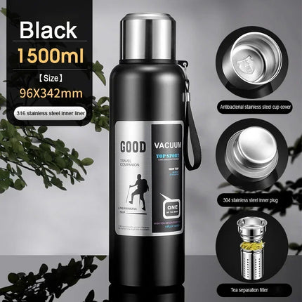 Stainless Steel Insulated Thermos Tumbler Large Capacity Travel Mug