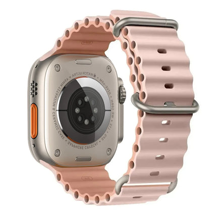 OceanFlex Silicone Sport Band for Apple Watch Ultra 2/Ultra/Series 10/9/8/7/6/SE 38mm–49mm