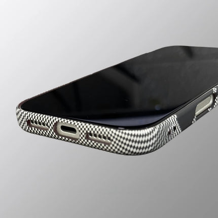 RiverEdge MagCase for iPhone 17/16/15 Pro Max Mountain Abstract Hard PC Full Ring Camera Cover
