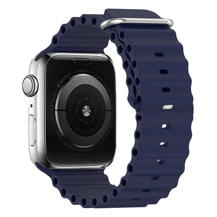OceanFlex Silicone Sport Band for Apple Watch Ultra 2/Ultra/Series 10/9/8/7/6/SE 38mm–49mm