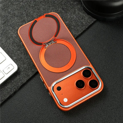 LoomStand Fabric MagSafe Case for iPhone 17/16/15/14/13 Pro Max 360° Kickstand Wireless Cover