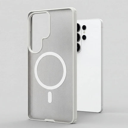 FrostGuard Magnetic Matte Case for Samsung Galaxy S26 Ultra Translucent Anti-Fall Cover