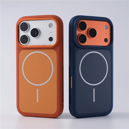 DualTone MagSafe Case for iPhone 17 Air/17 Pro/17 Pro Max Matte Magnetic Wireless Charge Protective Cover