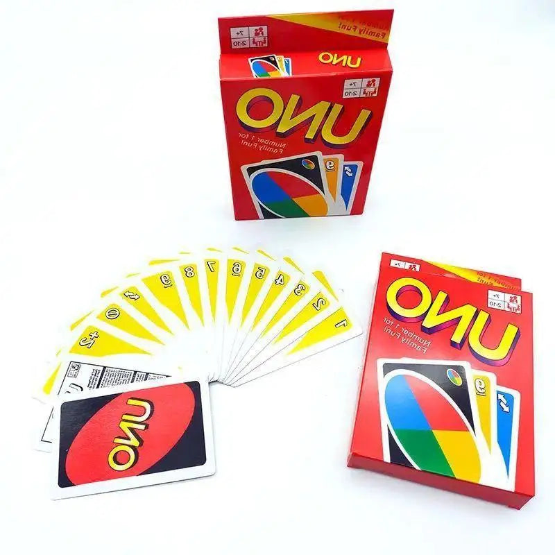 New Classic UNO Cards Chinese and English Cards Family Fun Entertainment Board Game Board Game Family Party Poker Game Toy