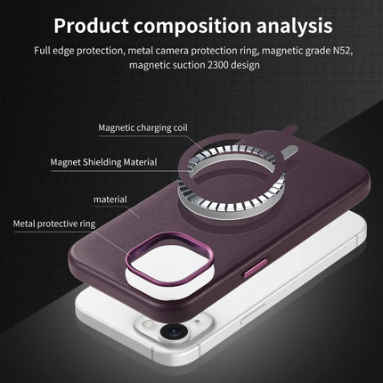 VantaLeather MagSafe Case for iPhone 17/16/15/14/13 Pro Max Magnetic Wireless Charge Cover