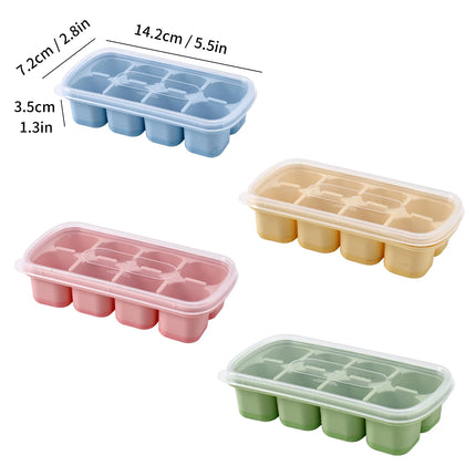 IceFlex Silicone Ice Cube Tray with Lid for Drinks & Whisky