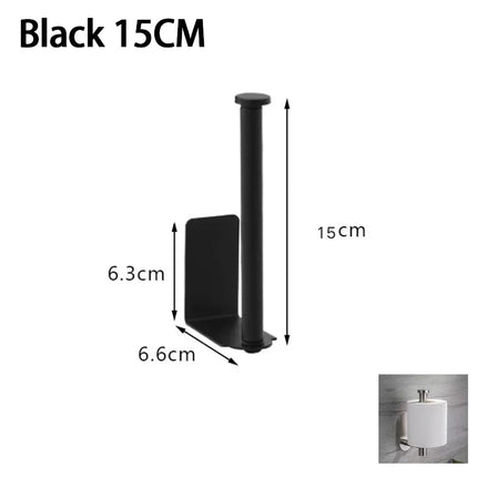 Stainless steel OKEYWOW paper towel holder under sink kitchen organizer rack with storage for kitchen countertop or cabinet use