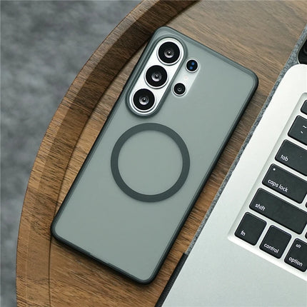 FrostArmor Magnetic Case for Samsung Galaxy S26 Ultra / S26+ / S26 Matte Translucent Shock Cover