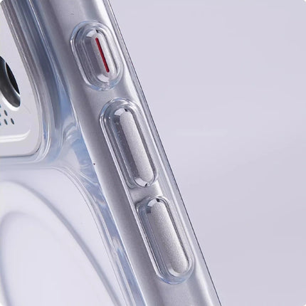 LumiMag Clear Case for iPhone 17 Pro Max/17 Pro MagSafe Metal Lens Protection Hard Cover