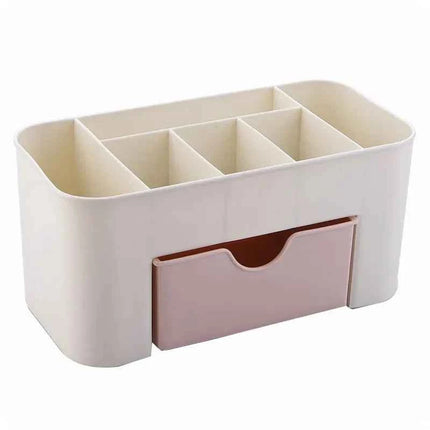 Nail Art Organizer Box for Cotton Pads, Swabs & Beauty Tools