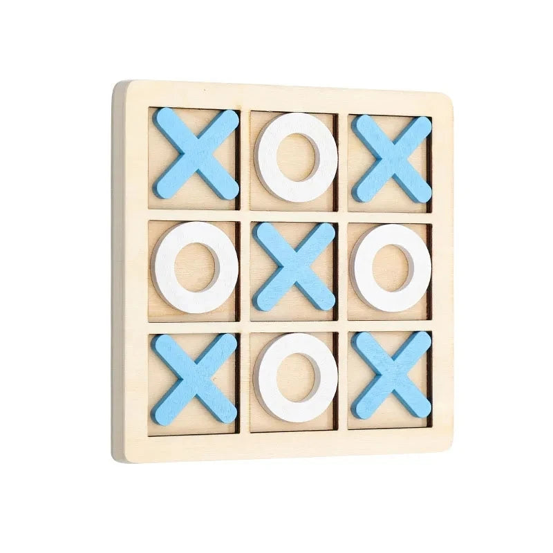 Brain Training Table Game: Interactive Chess Educational Montessori Wooden Puzzle, Ideal Leisure Board Toy for Children's Gift