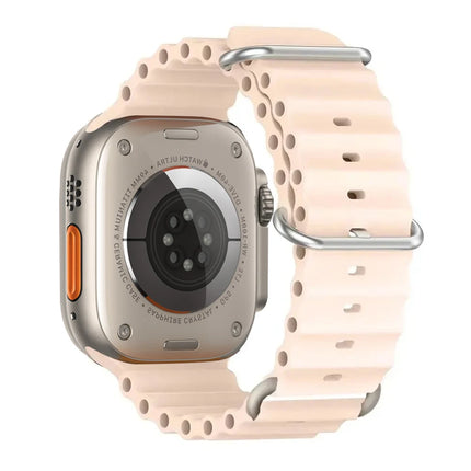 OceanFlex Silicone Sport Band for Apple Watch Ultra 2/Ultra/Series 10/9/8/7/6/SE 38mm–49mm