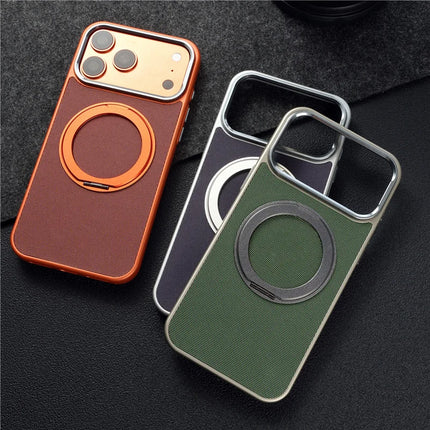 LoomStand Fabric MagSafe Case for iPhone 17/16/15/14/13 Pro Max 360° Kickstand Wireless Cover
