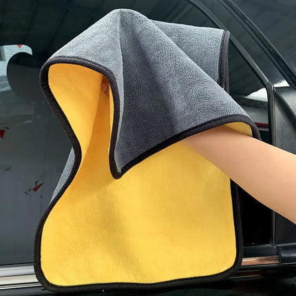 AutoClean Microfiber Towel Set 1/3/5pcs Car Detailing Drying Cloth Soft Absorbent