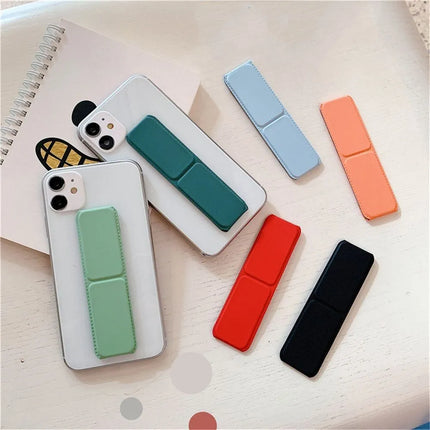 Folding Desktop Phone Ring Stand Adhesive Lazy Holder