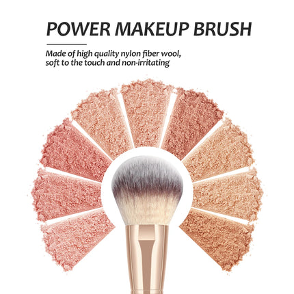 Velora Beauty 7pcs Makeup Brush Set Foundation Powder Concealer Blush Blending Brushes