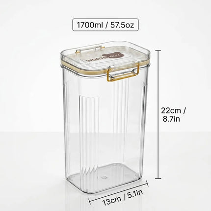 FreshKeep Stackable Airtight Food Storage Container