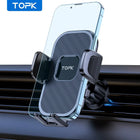TOPK Gravity Car Phone Holder Dashboard Windshield Air Vent Mount Universal Stand