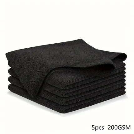 UltraWeave Kitchen Cloth Set 5/10/20pcs Microfiber Absorbent Cleaning Towel Light Gray