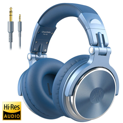 OneOdio Pro 10 Wired Hi-Res Studio DJ Headphones with Mic