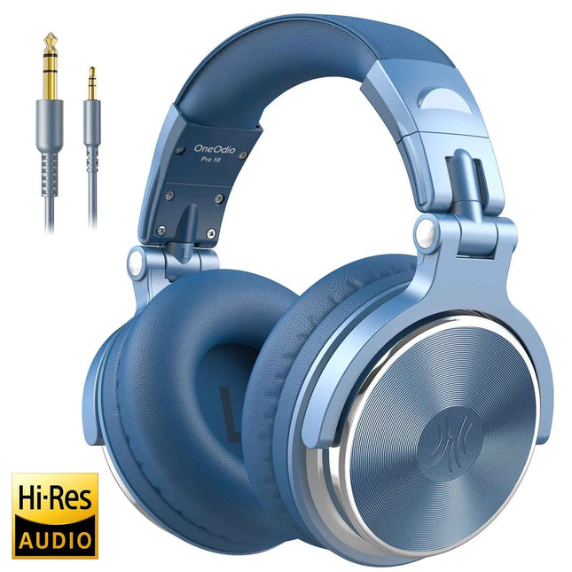 OneOdio Pro 10 Wired Hi-Res Studio DJ Headphones with Mic
