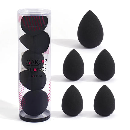 Velora Beauty 5pcs Makeup Sponge Blender Set Foundation Concealer Dry & Wet Cosmetic Puff