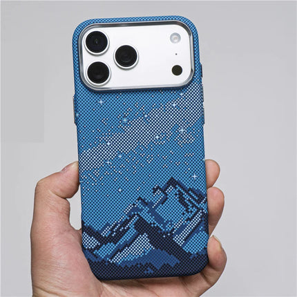 Matte Carbon Fiber MagSafe Case for iPhone 17/16 Pro Max Magnetic Protective Cover