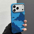 SnowPeak MagSafe Armor Case for iPhone 17 Pro Max Carbon Fiber Hard PC Metal Lens Camera Protection Cover