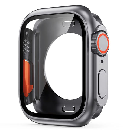 Apple Watch Screen Protector PC Bumper Case 40/41/44/45/46mm Series 10–5 SE Ultra Look