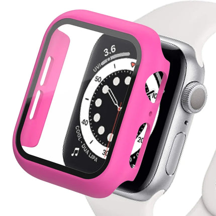 WatchGuard Glass Case for Apple Watch Ultra 2/Series 9/8/7/6/SE 41mm–49mm Screen Protector Cover