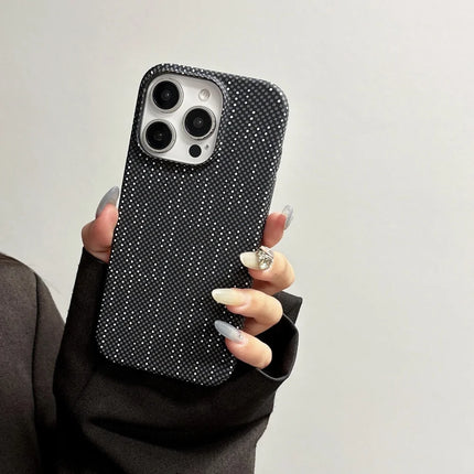 CarbonElite PC Armor Case for iPhone 17 Air/16/15/14 Plus/13/12 Pro Max/11 Slim Shockproof Cover