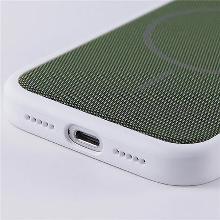 TechWeave MagSafe Woven Canvas Case for iPhone 15–16-17 Series