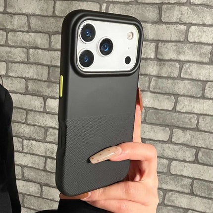 Dot Matrix MagSafe Case for iPhone Color Block Anti-Slip Shockproof Cover
