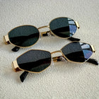 DuoShape Oval & Polygonal Sunglasses Set – 2 Pack