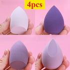VelvetBlend Makeup Sponge Set 4 7 18 PCS Wet Dry Beauty Blender for Foundation BB Cream Powder