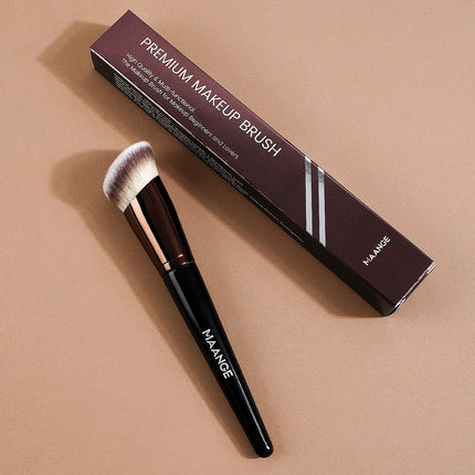 Velora Beauty Angled Foundation Brush Concealer Blending Liquid Cream Dense Makeup Tool