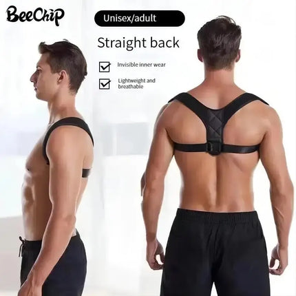 AlignFit Posture Corrector Belt Breathable Back Support for Men & Women