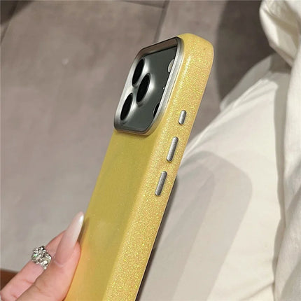 Bling PU Leather MagSafe Case for iPhone 17 Pro Max / 17 Pro / 16 Pro Metal Lens Cover