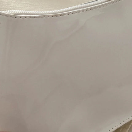 Women PU Leather Shoulder Bag Retro Solid Color Hobo Underarm Handbag Casual Designer