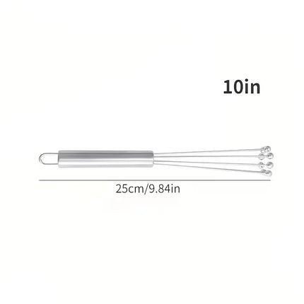 ChefEase Stainless Steel Ball Whisk Set Manual Kitchen Mixer