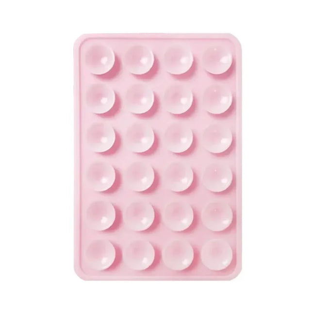 Silicone Suction Phone Holder Anti-Slip Wall & Desk Mount Sticker Stand