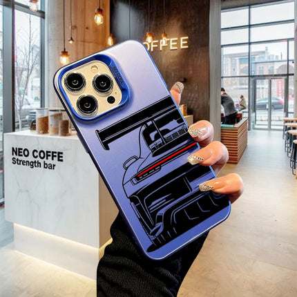 GT3X Laser Case for iPhone 11/12/13/14/15/16/17 Pro Max Air Shockproof Cover