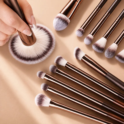 ProBlend Dual-Ended Makeup Brush Set for Face & Eyes