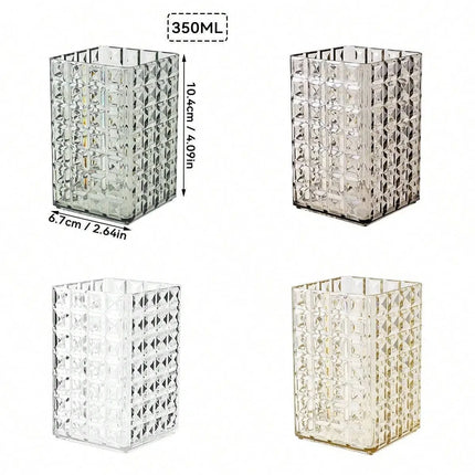 WORTHBUY Clear Makeup Brush Holder & Cosmetic Organiser