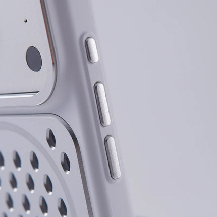 AeroMesh Cooling MagSafe Case for iPhone 17/16 Pro Max Frosted Anti-Fall Cover