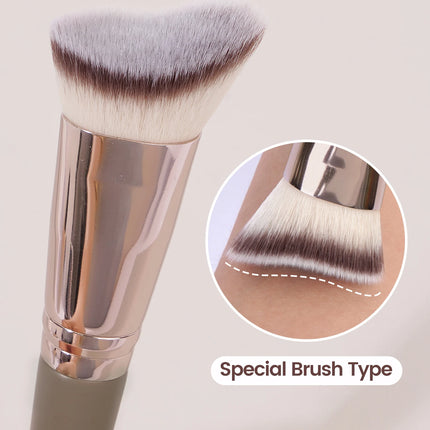 Velora Beauty Contour Makeup Brush Cheek Forehead Jaw Nose Blending Face Tool