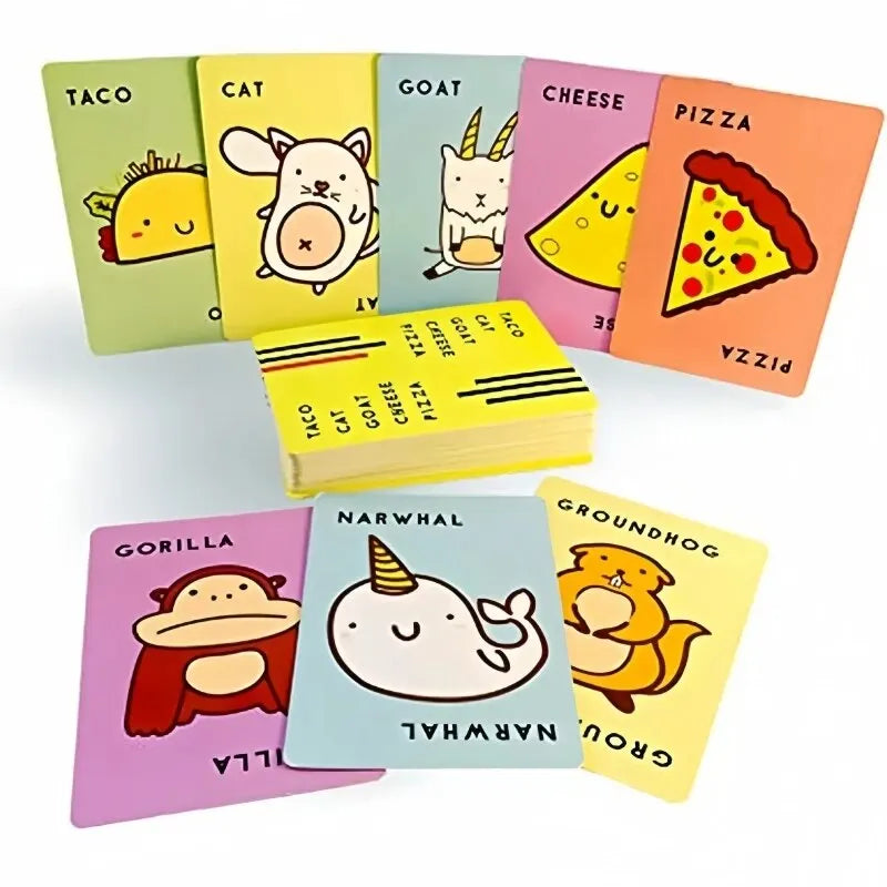 Taco Cat Goat Cheese Pizza: Outrageously Fun Adult Party Card Game for Family Gatherings, Couples, and Friends