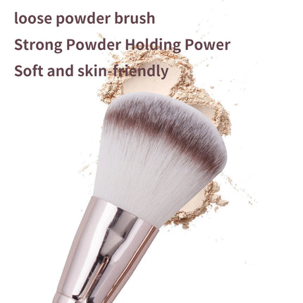 Velora Beauty 9pcs Makeup Brush Set Foundation Highlighter Eyeshadow Blending Soft Dense Bristles