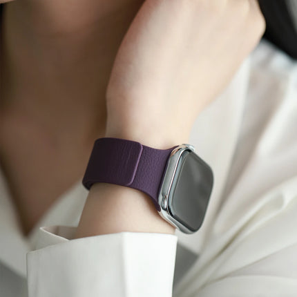 OKEYWOW Apple Watch magnetic silicone strap band for 44mm and 40mm Series 8, 7, 6, 5, 4, SE, Ultra, and Ultra 3/2 models